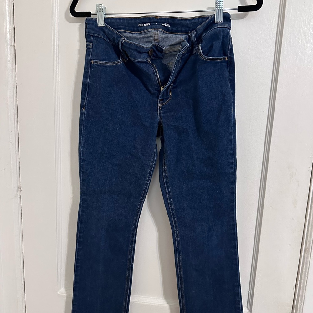Old Navy Women's Dark Blue Skinny Jeans